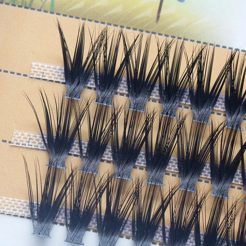 False eyelashes clusters lash extension diy kit pre cut segmented lashes