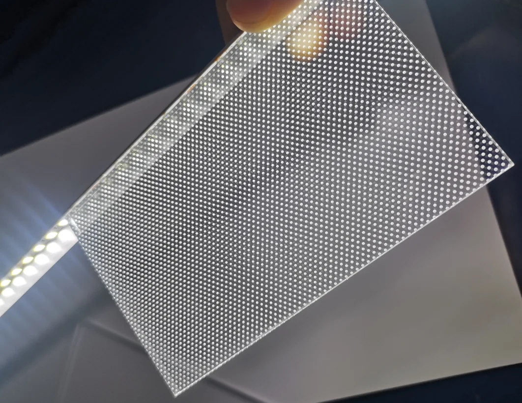 LGP светодиодные панели световые лазерные точки световая направляющая пластина прозрачная настраиваемая форма акриловая 3/4/5/6/8/10/12 мм под заказ Современная 80