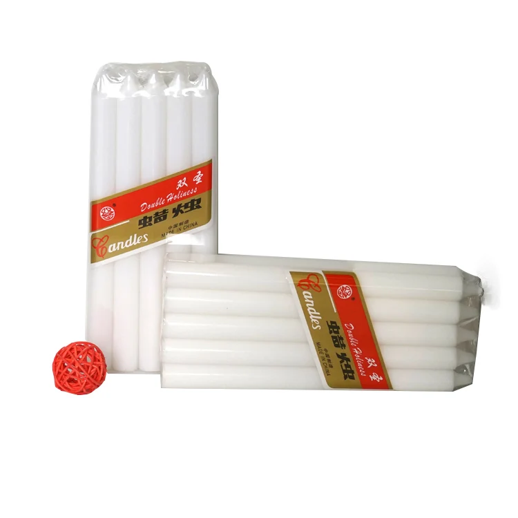 white candles for africa market.
