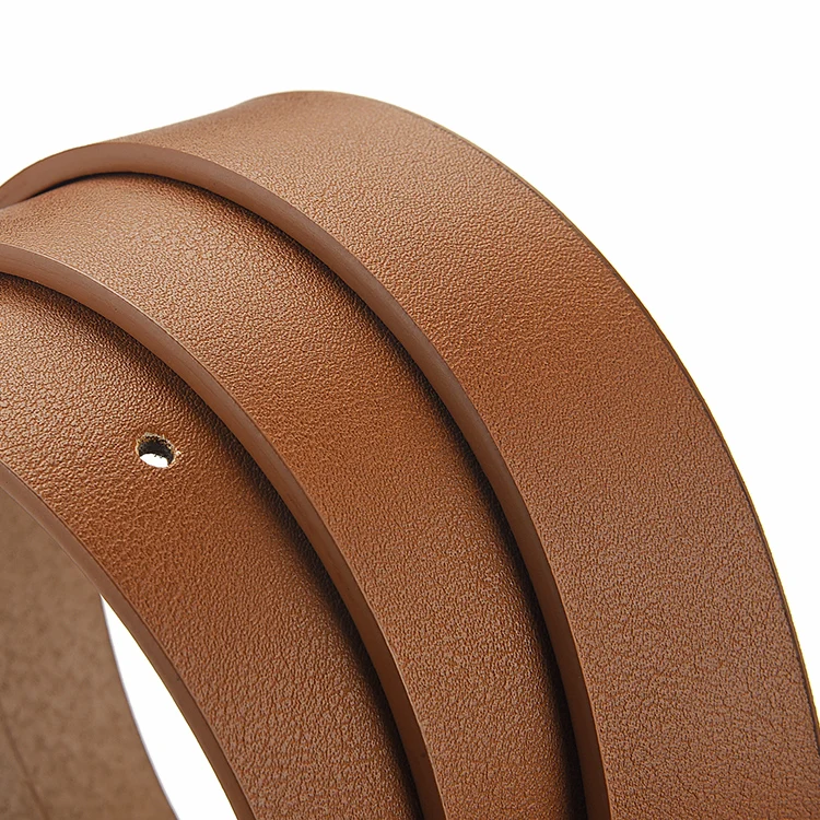 Custom Buckle Colors Factory OEM Wholesale Women Fashion Belt PU Leather Belts