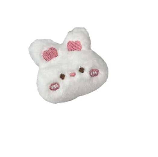 Rabbit plush doll brooch cartoon cute send BFF rabbit clothes bag decoration doll pin accessories