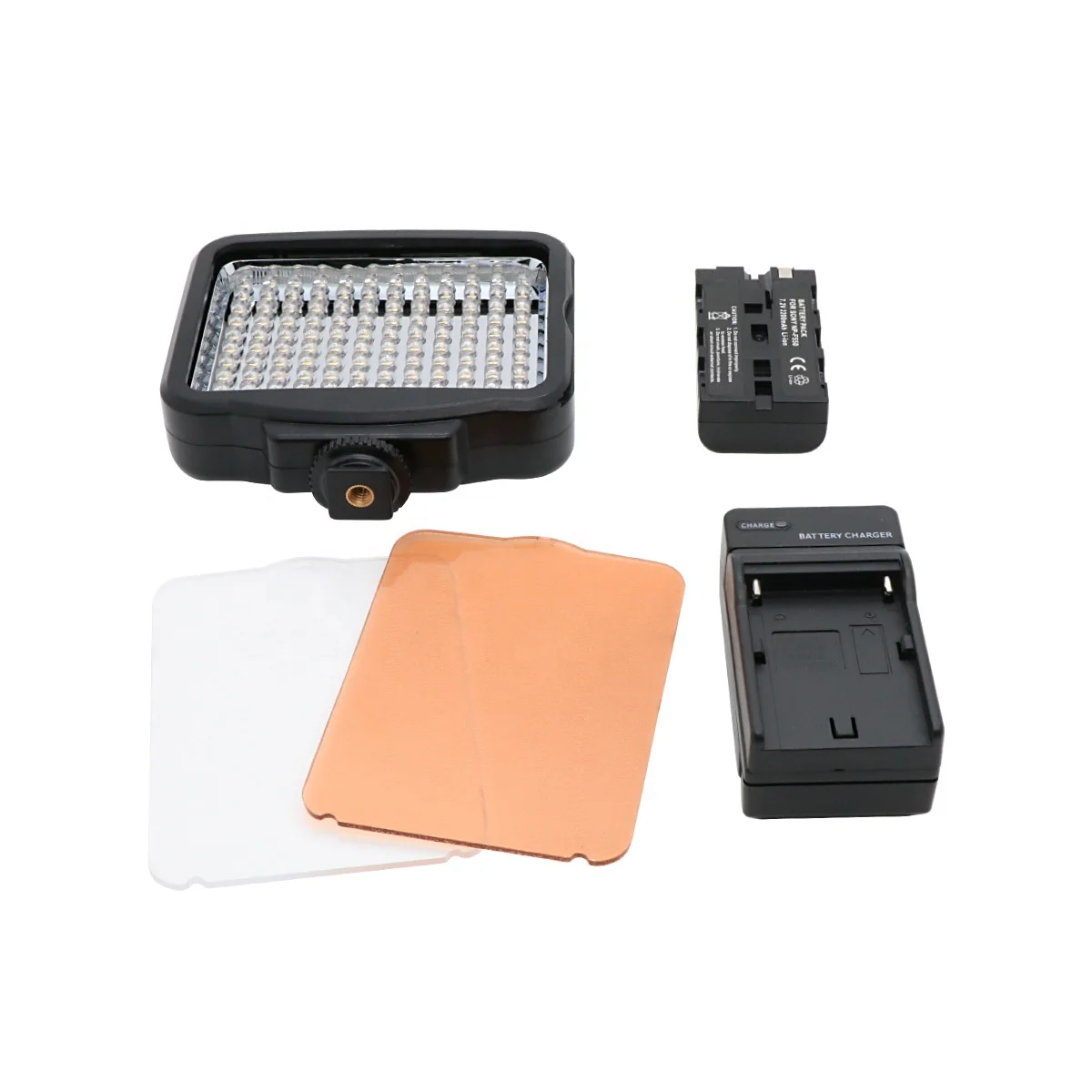 Led Panel Video Light LED-5009 120PCS LED Studio Portable Lighting Equipment Set With F550 Battery and Charger kits