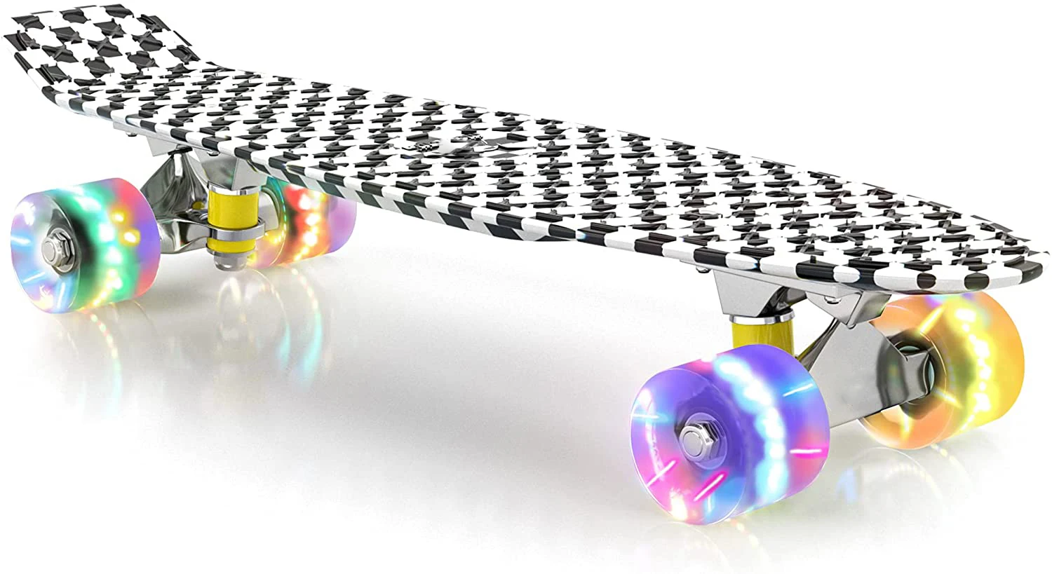 LED board skateboards eaglider fish board ridge cruiser skateboard