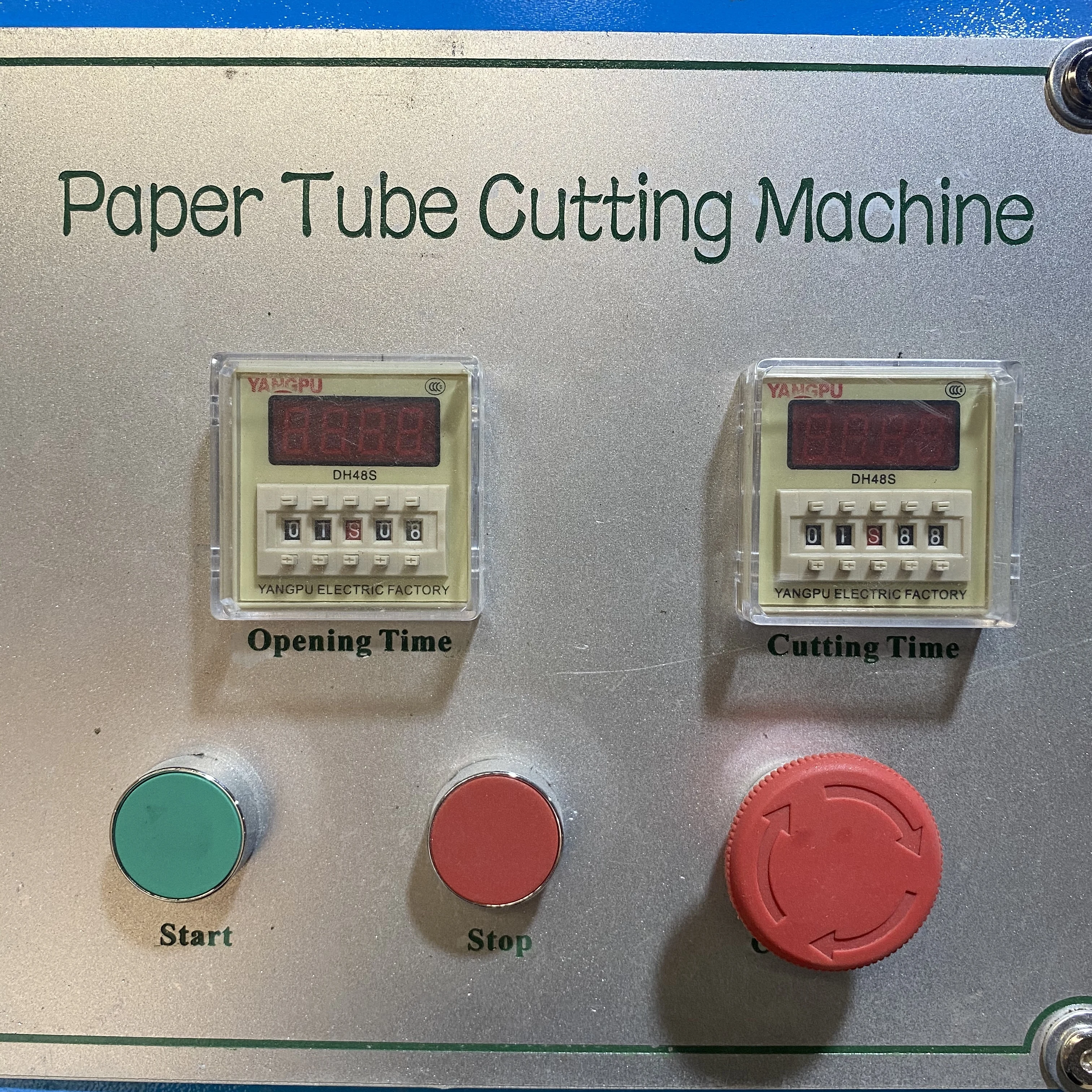 Semi Automatic Paper Core Cutter Machine Kraft Paper Core Cutting Slitting Machine