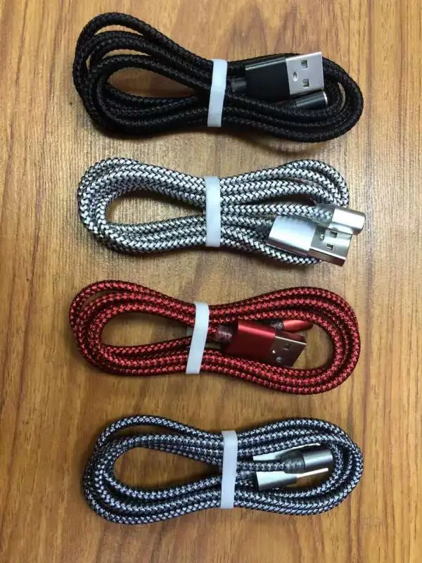 
Dongguan manufacturer 3in1 magnetic electrical usb cable charging and data magnet cable usb led light usb carging cable 