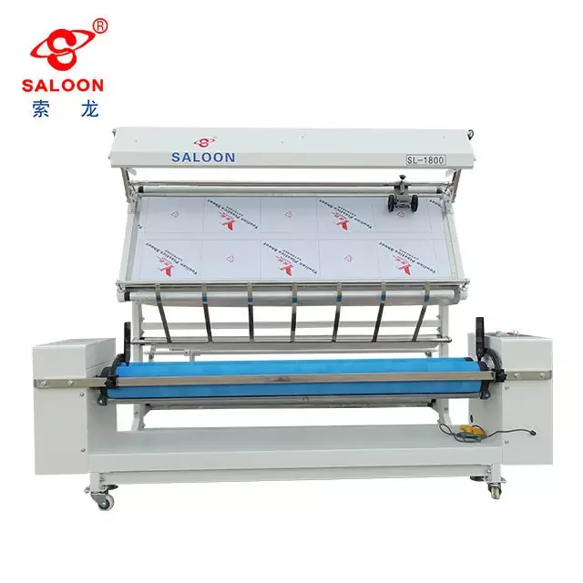 Woven And Knitting Fabric Automatic Edge Aligned Fabric Inspection Machine