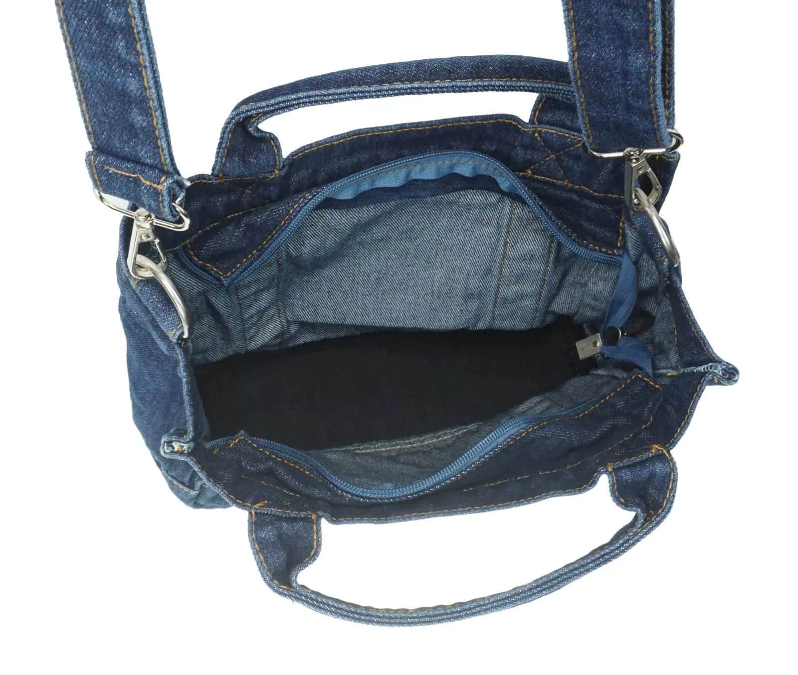 Tote  Handbag for Women Casual Hobo denim Bag Retro Crossbody  Bag Large Capacity Denim Purses With Custom Logo