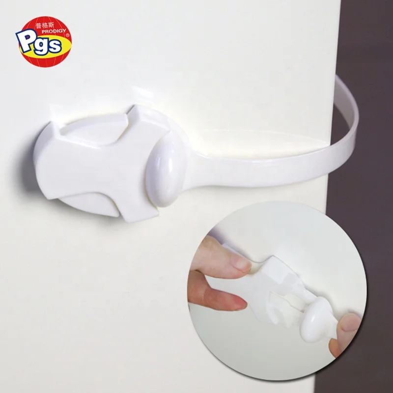Home safety toilet lock Child safety locks cabinet lock strap drawer latch