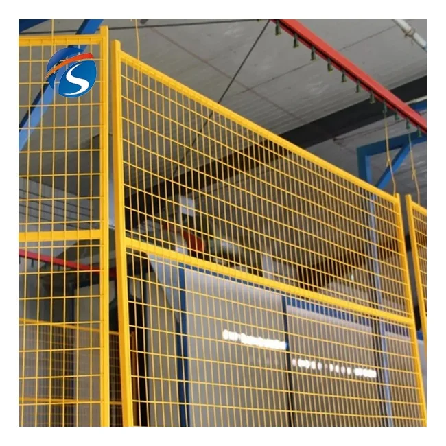 Galvanized outdoor portable metal 6 feet * 10 feet canada style base construction site temporary fence panel