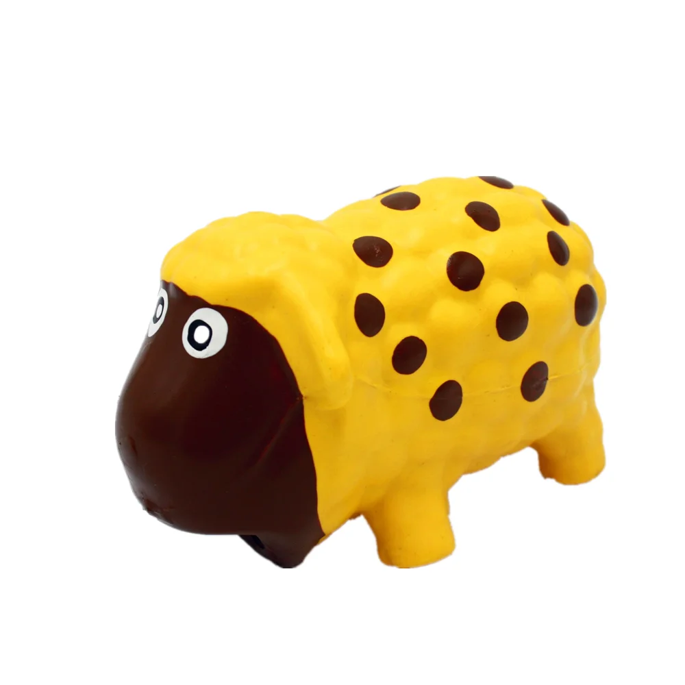 
cute cartoons hot cheap teeth cleaning tooth brush training comfort chew squeak latex toys for pets dog and cat 