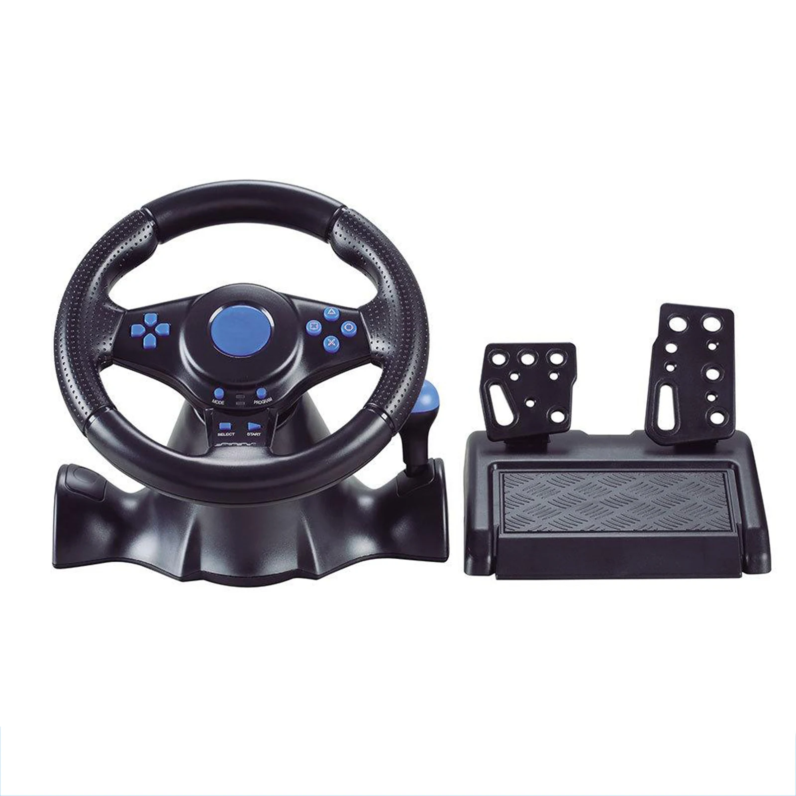 USB Vibration Racing Game Steering Wheel Pedals Driving Kit for PS4 XBOX ONE SX 360 Series X PS3 PS2 PC