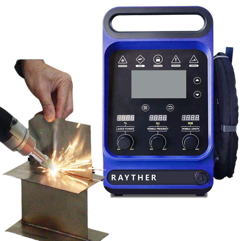 Mini Size 1500W/2000W/2500W Fiber Integrated Handheld Laser Welding Machine