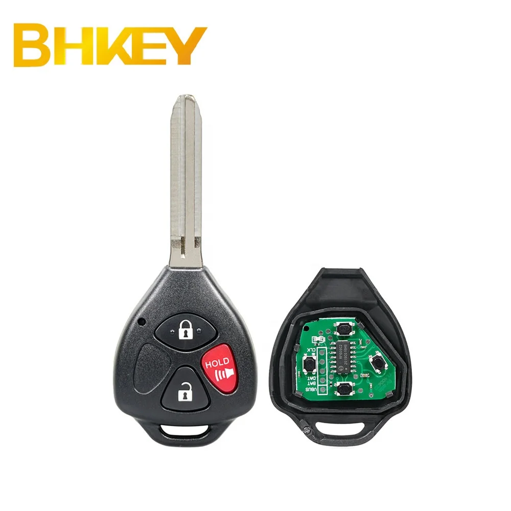 For Toyota RAV4 Scion Camry Corolla 3 BTN 4 BTN Remote Car Key 314Mhz 4d67 Chip HYQ12BBY