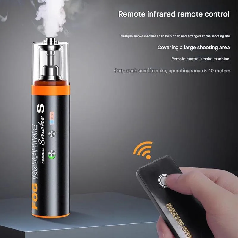 Smoke S Smoke Machine 30w Portable Handheld Dry Ice Low Fog Machine for Photography Stage Effect