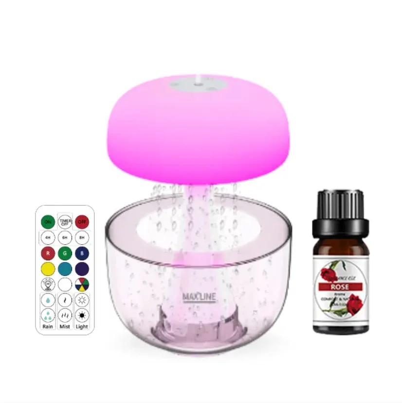 New Inventions 2024 Rainwater Distributor Smart APP Home Lights Sleep Aid Therapy Device Instrument Air Humidifierfor Insomnia