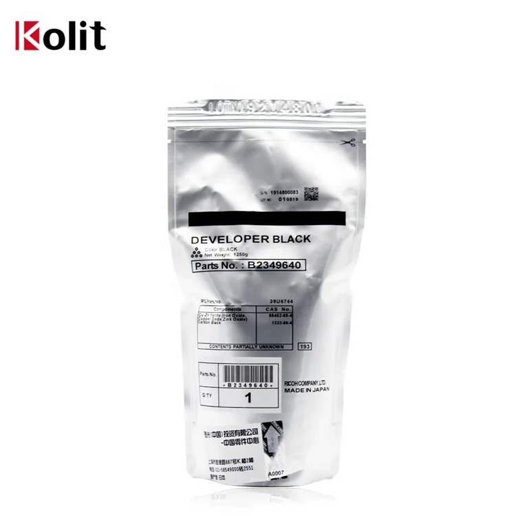 Original Compatible Developer For Ricoh Photocopier Mp9000 1100 1350 Type Developer Carrier Iron Powder