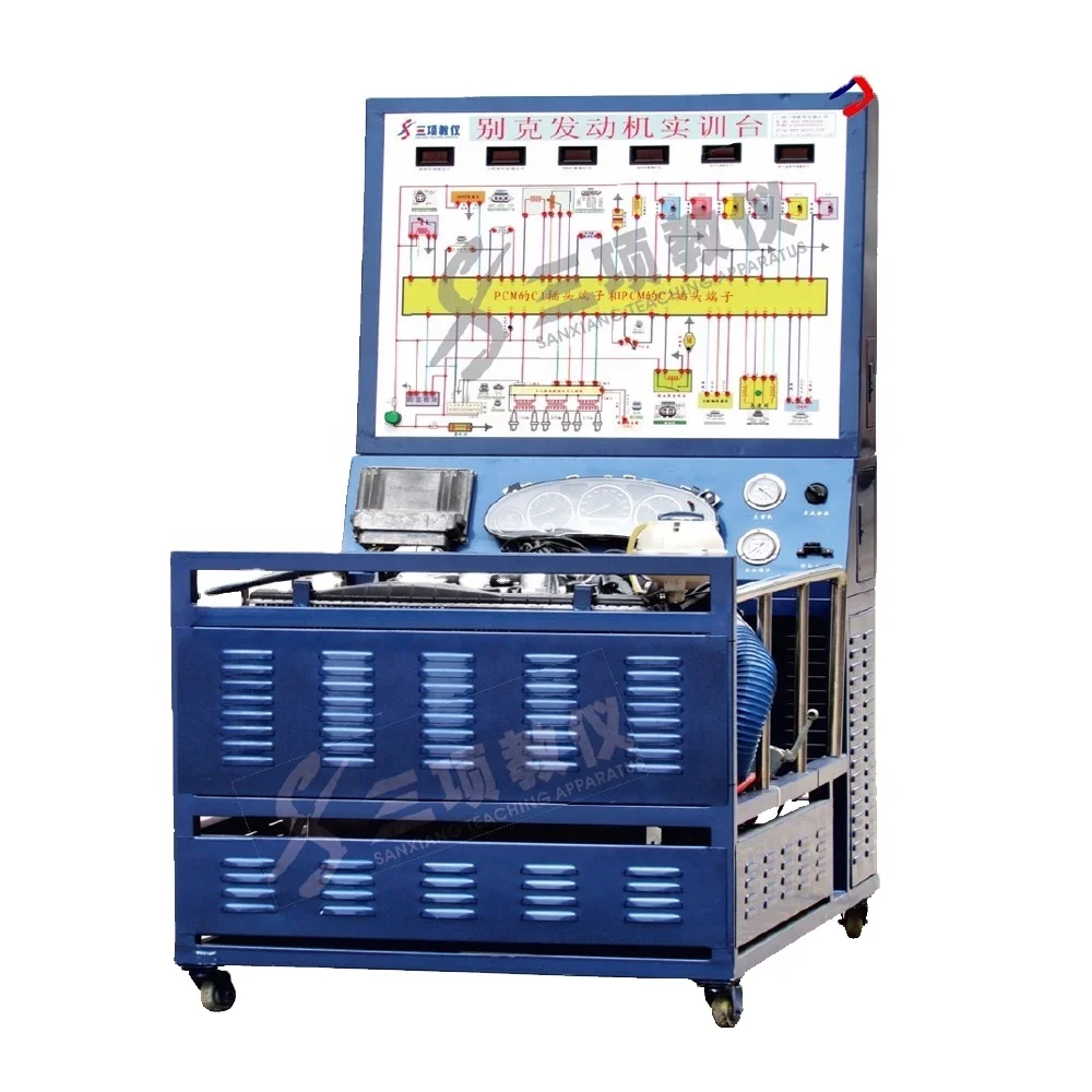 Factory Direct Sale Vocational Training Equipment Automotive Electronic Controlled Engine Bench Workbench