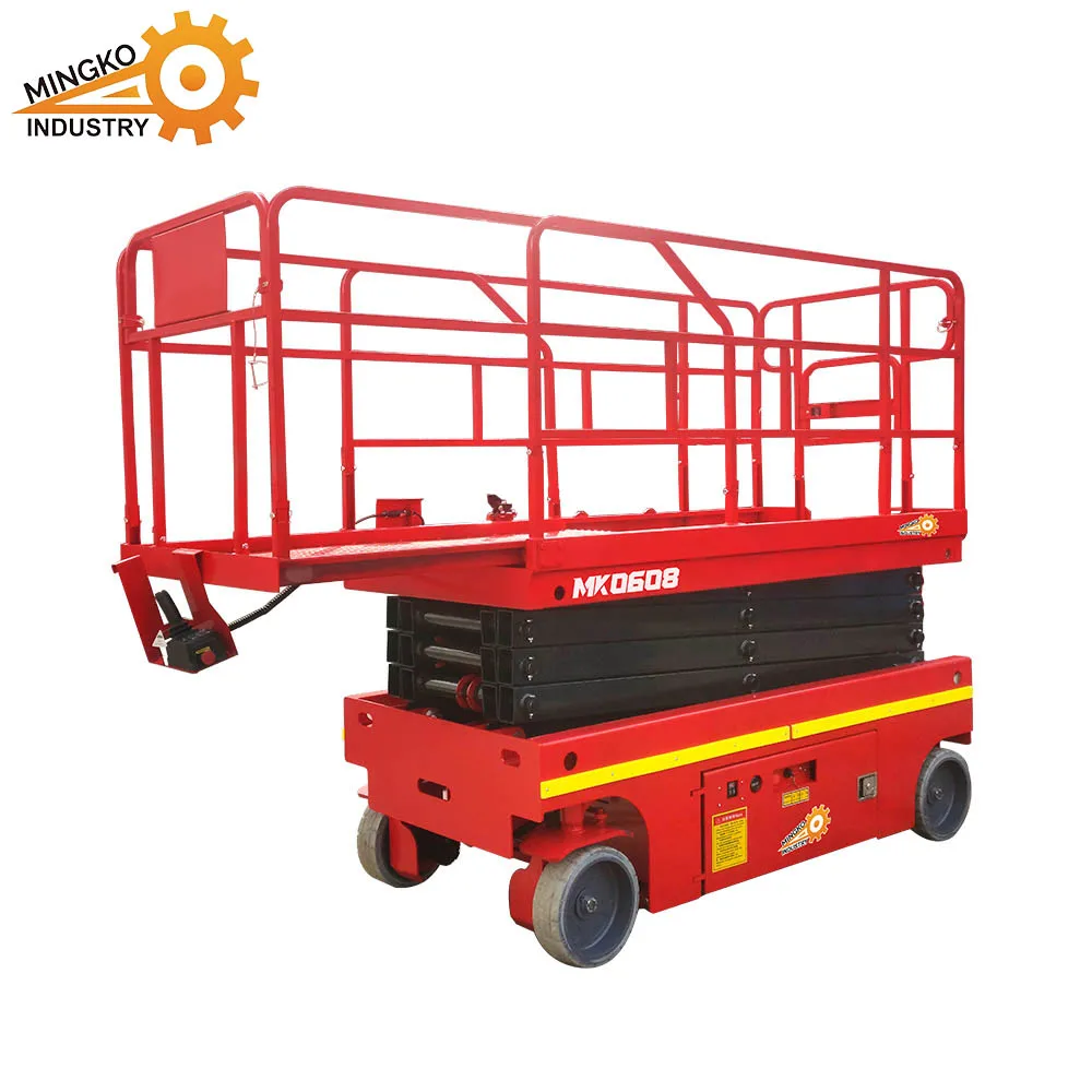 China Electric Scissor Lift Hydraulic Electric Scissor Lifting Platform Super Low Cargo Scissor Lift Table