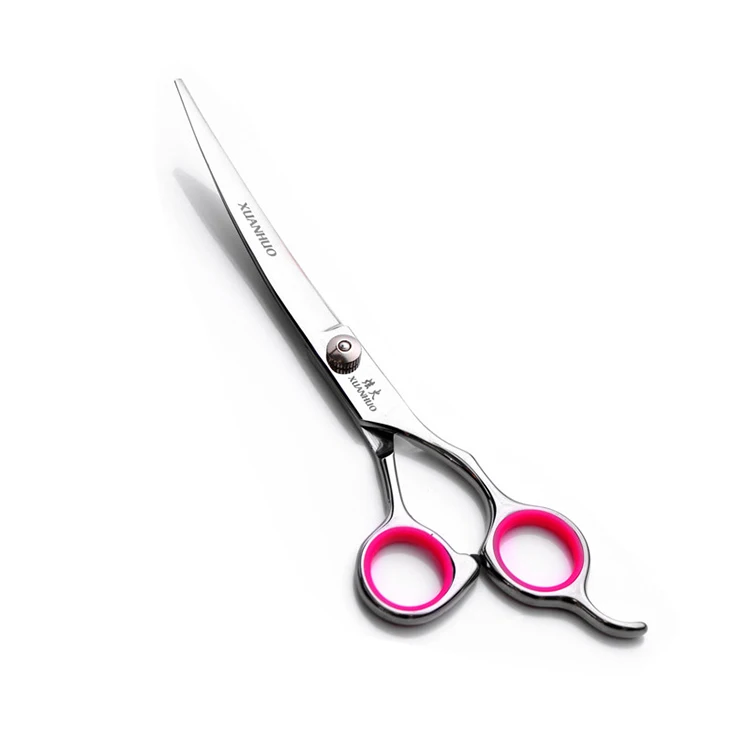 Wholesale Products Custom 7 Inch Pet Hair Scissors Multi Specifications Durable Pet Grooming Scissors