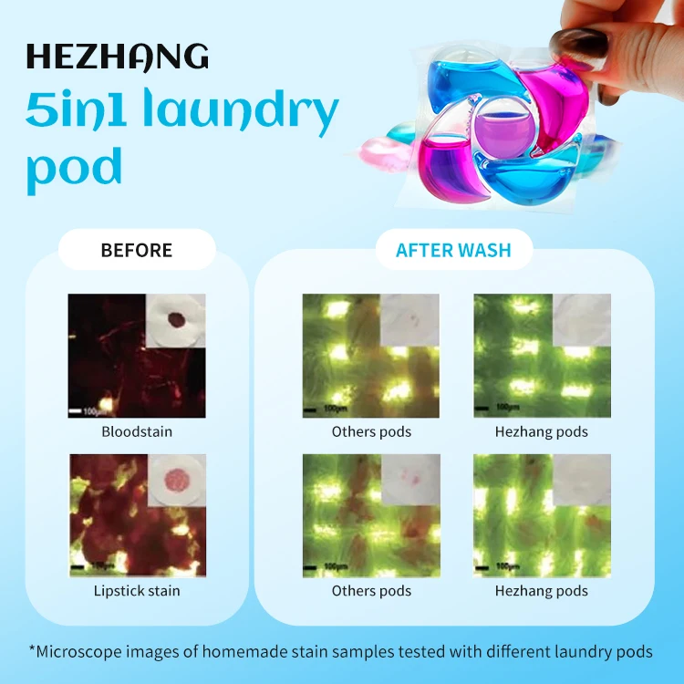 Eco Friendly Chinese Laundry Detergent Capsules Free Sample Laundry Pods Detergent With Great Price