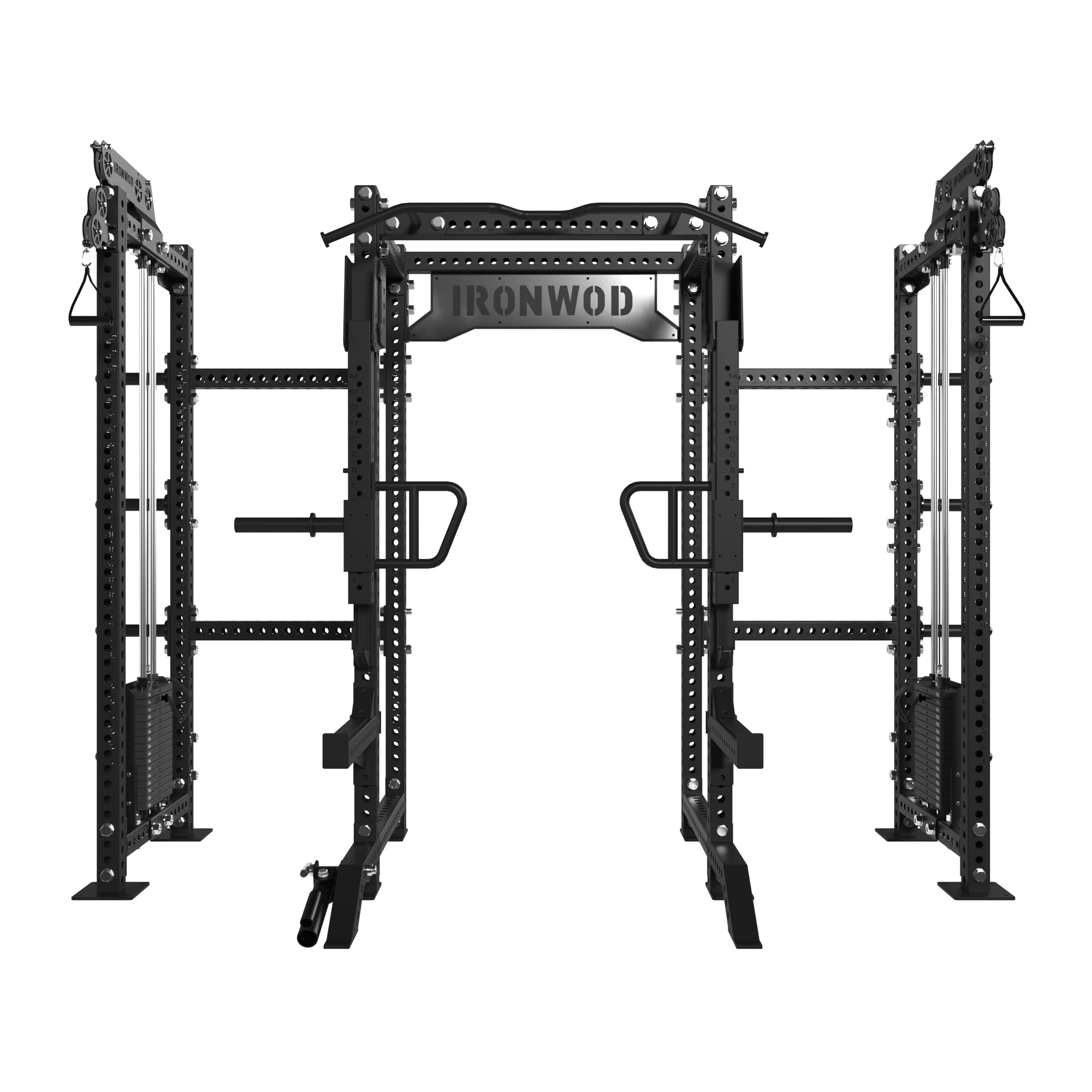 crossover cable machine exercise for strength and muscle power rack with fitness cable system lat pull down