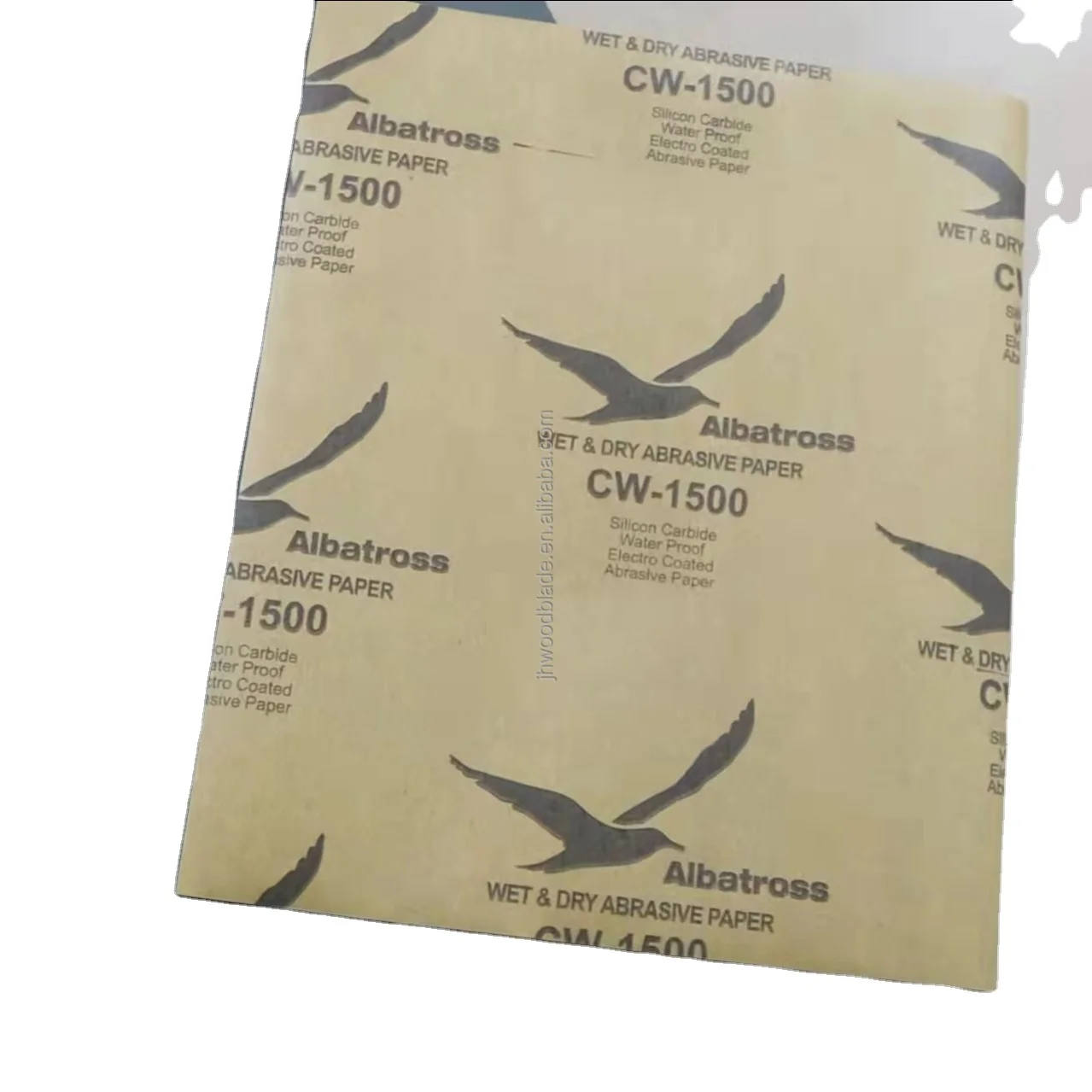 Silicone carbide sand paper set sanding sheet coarse sandpaper supplier