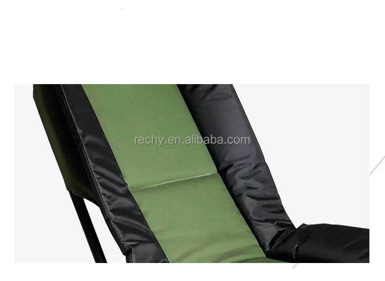 High quality luxury outdoor folding chair carp fishing   recliner chair with adjustable legs