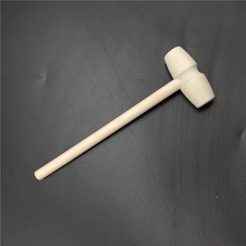 Good Gift For Children Mini Wood Hammer Mallet Toy For Chocolate
