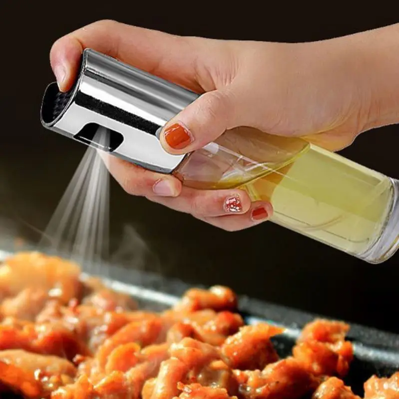  Стеклянный распылитель оливкового масла кухонный для насос бутылки из нержавеющей стали герметичный инструменты приготовления