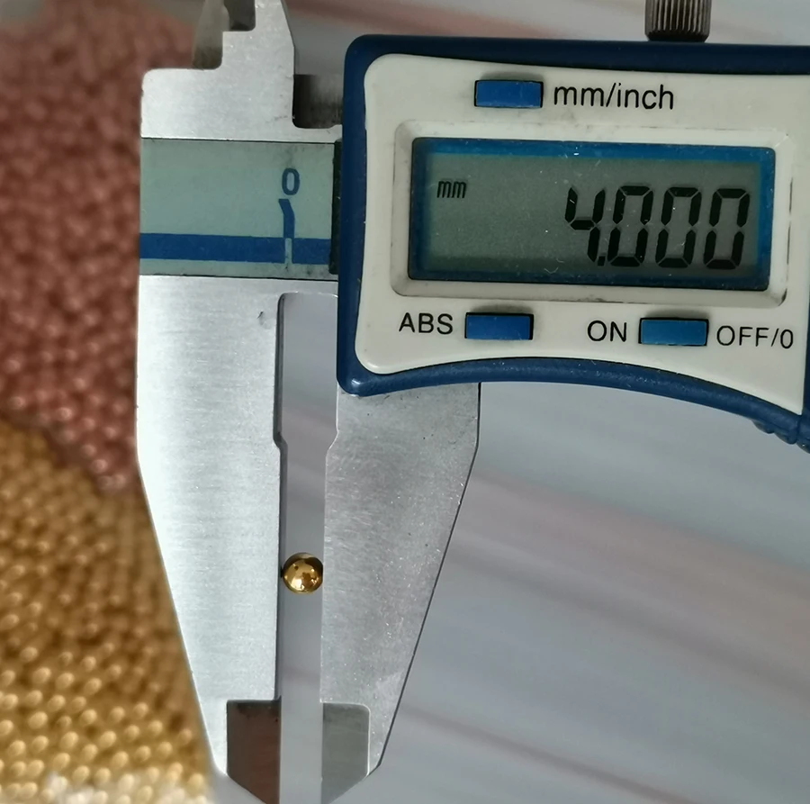 4mm gold plated steel balls shiny golden color round steel balls