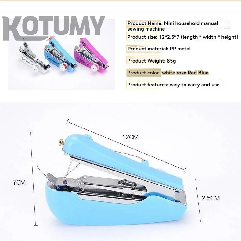 New Creative Home Mini Manual Sewing Machine Portable