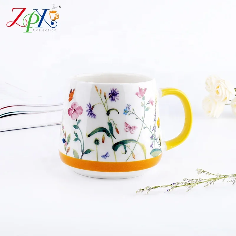 
Competitive Price matte ceramic to go cup ceramic coffee cup with straw esign home small ceramic porcelain tea cup 