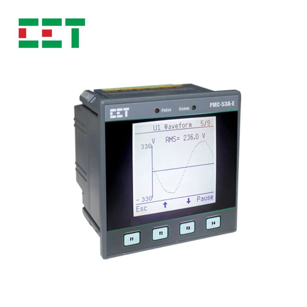 CET PMC-53A-E ethernet meter power BACnet MS/TP or Modbus RTU multifunction network electric power meter