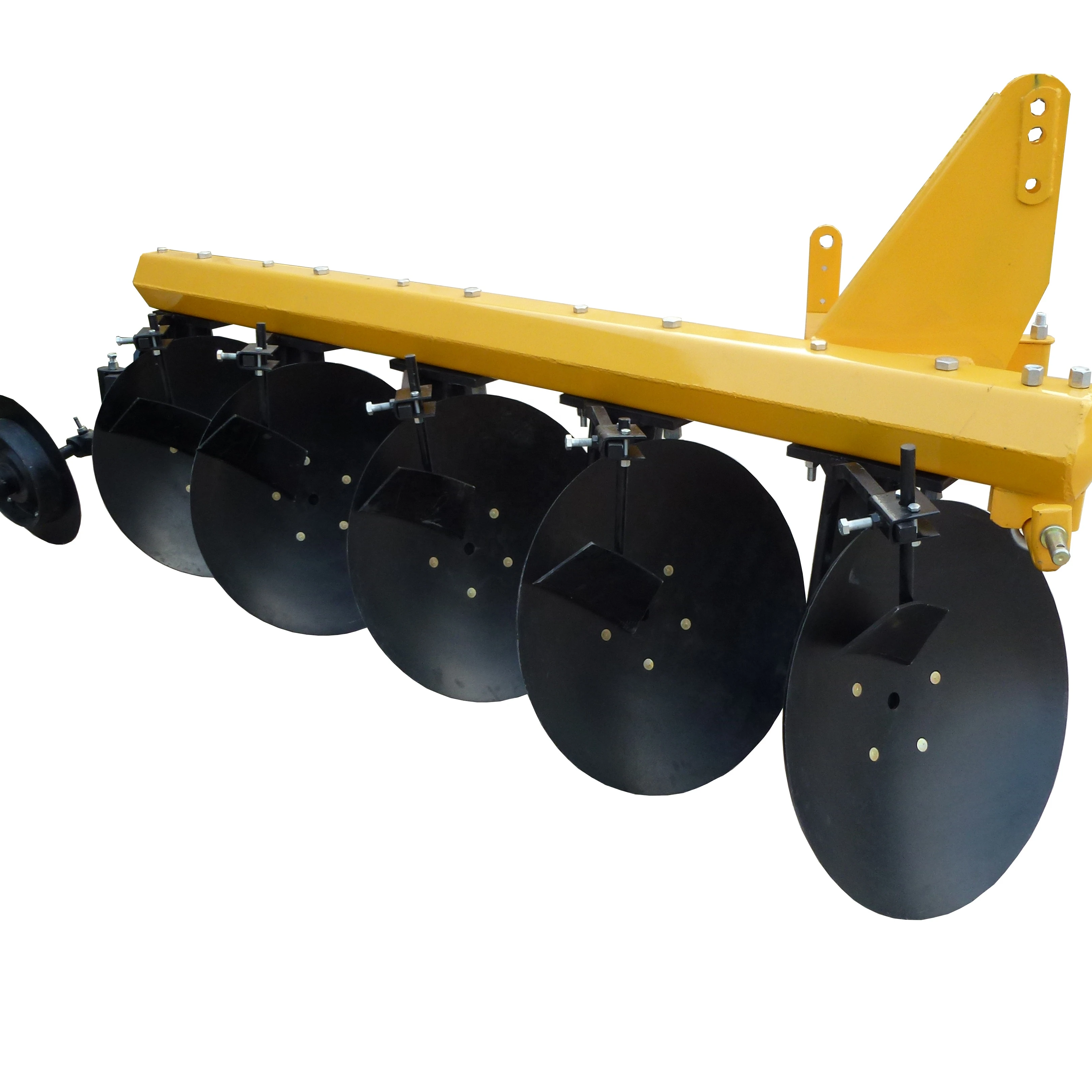 Manufacturers produce agricultural four-wheel tractor new disc plow small fish plow 1LY-3