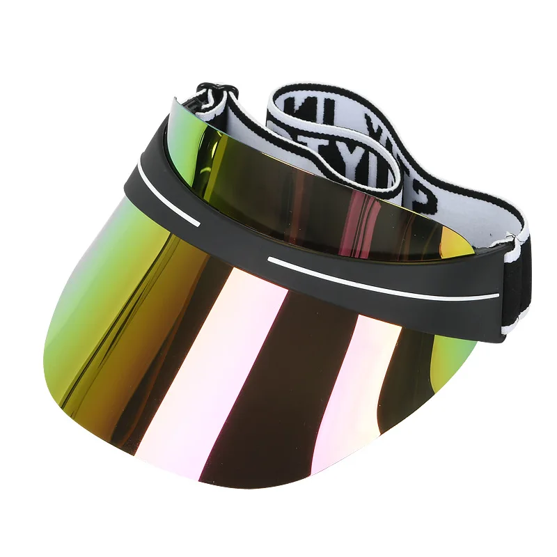 Stock  Women Visor Cap  Air top Summer Sun Beach Hats UV protection Sun Visor Fashion Golf Cap