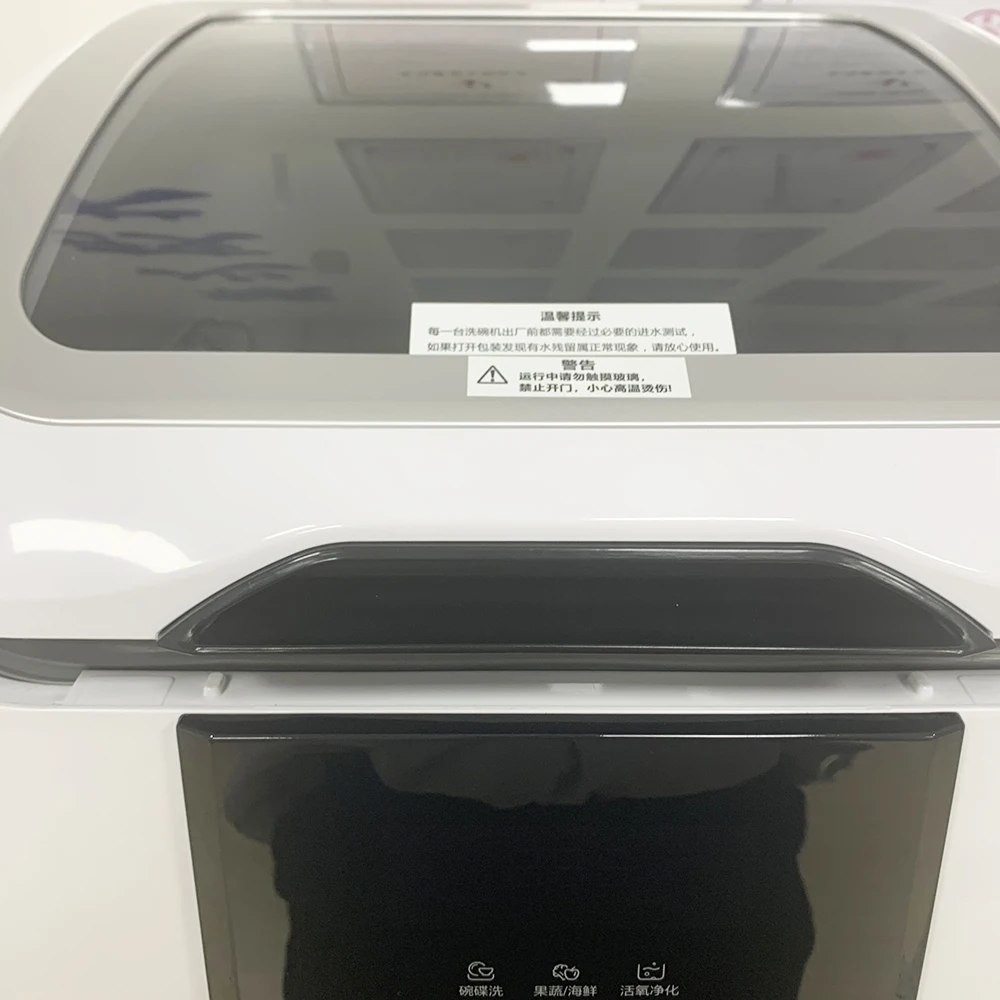 6 sets Small Portable Automatic Compact Tabletop Dishwasher
