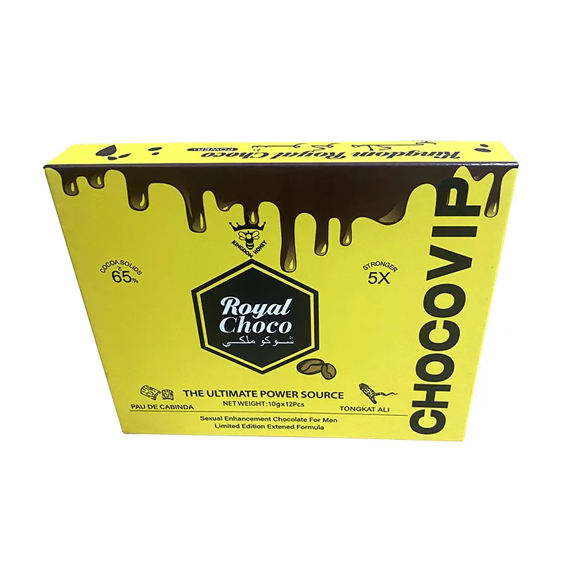 Customized Printing  Shrink Label  Rhino Choco vip Chocolate