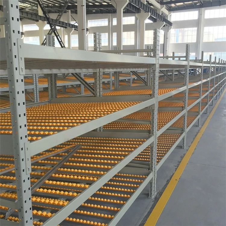 Flow Rack Roller Carton Flow Rack With Gravity Warehouse Picking System