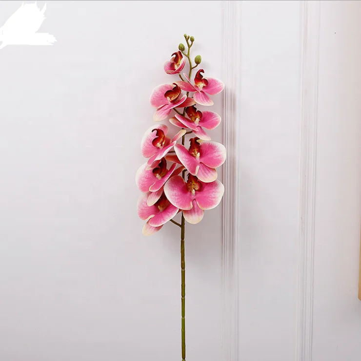 artificial flower Artificial Phalaenopsis Cattleya Orchid flower For Sale wedding  home decoration