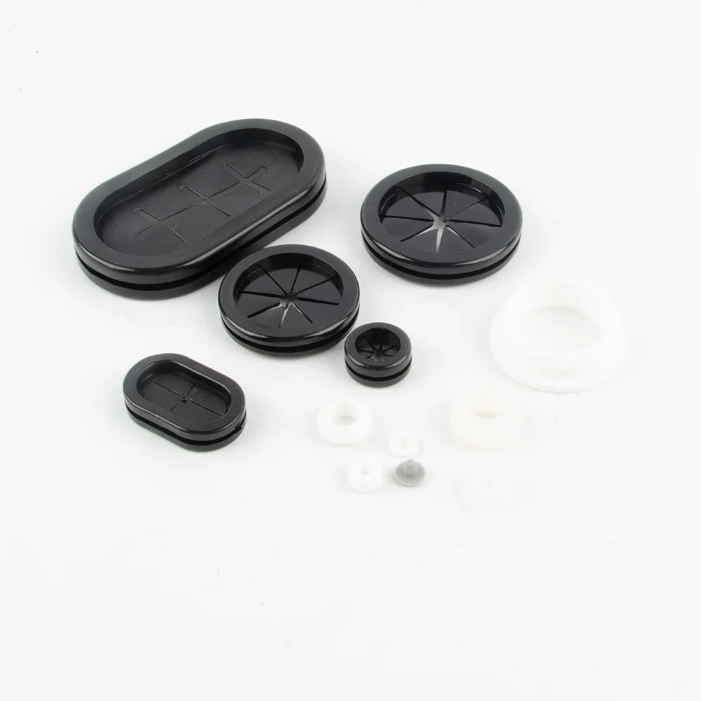 Black green rubber single-side protection coil ring seal oval ring sheath cap hole plug 7-100mm