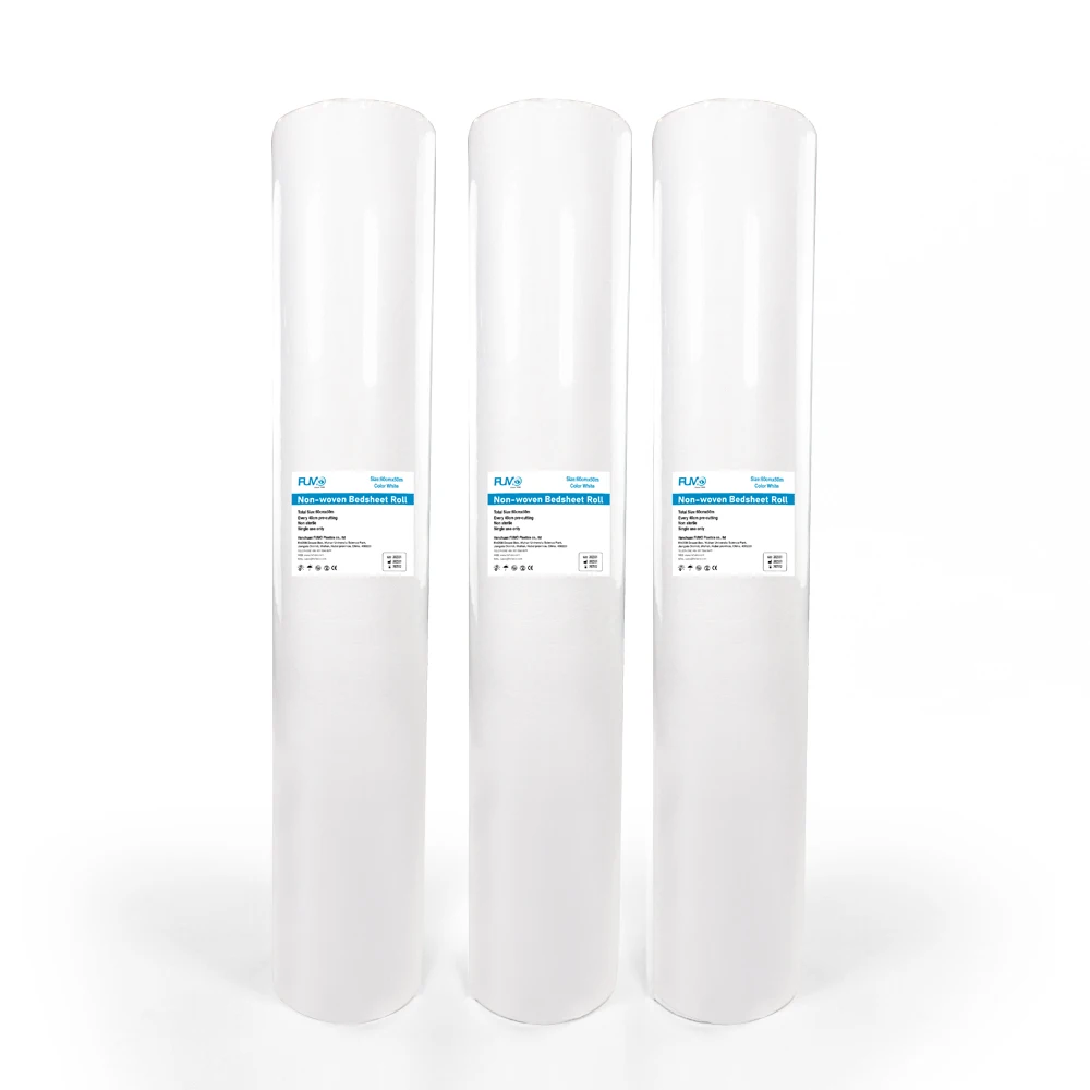 Tattoo Beauty Salon Couch Roll Black Pink PP Nonwoven Massage Bed Sheets Rolls For Massage Table