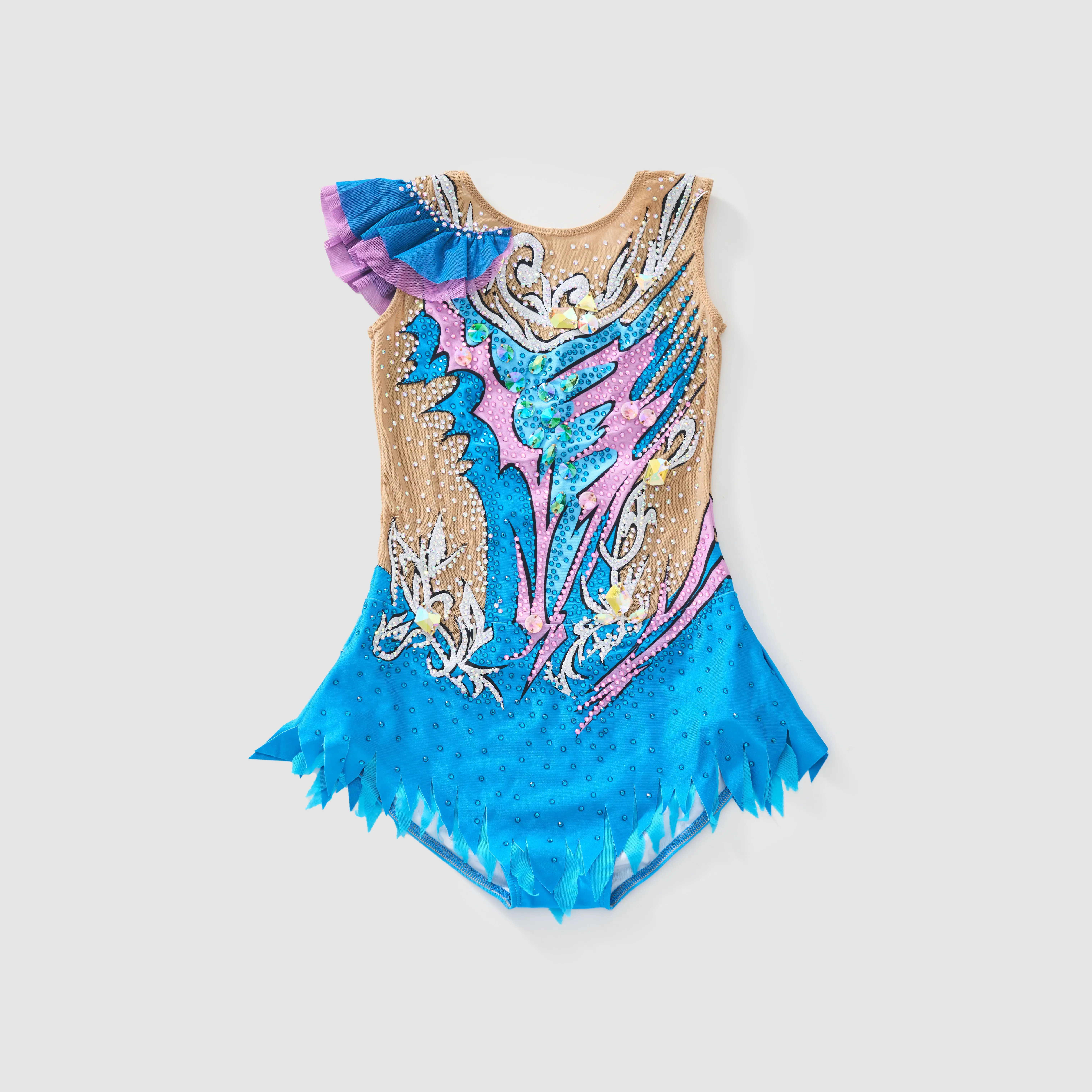YIZHIJIAN Rhythmic Gymnastics Leotards Aerobics Fashion for girls Performance Stretchy Spandex Artistic Dance Costumes