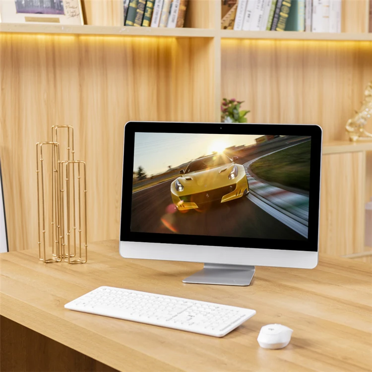 27-inch Large Screen All In One Computers  Desktop Computer For Business  Gamer Barebone PC All-In-One