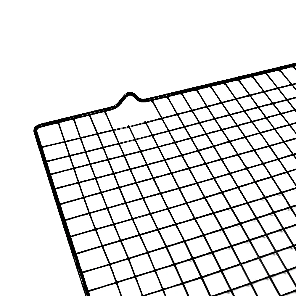 Factory Direct Sale premium Non Stick 40*25 cm Rectangular weber bbq wire grill net rack for baking or BBQ