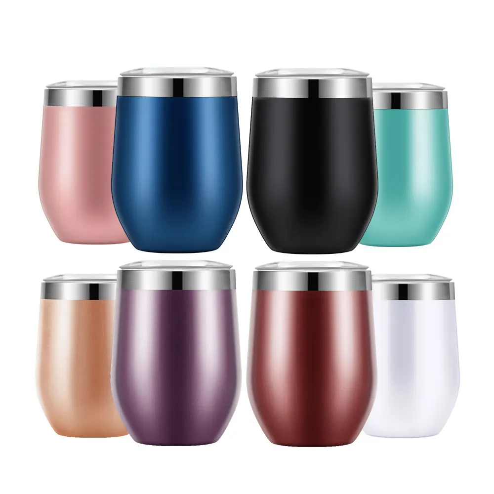 New design 12oz color changing rainbow stainless steel vacuum sealed travel tumbler