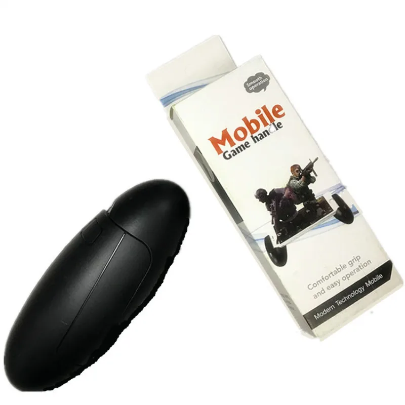Goose egg mobile game handle comfortable grip and easy operation modern technology mobile handle with bracket