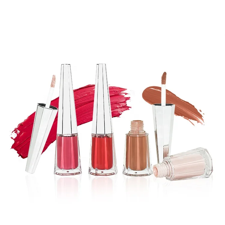 Akiaco custom logo plumper glossy matte vegan private label lip gloss