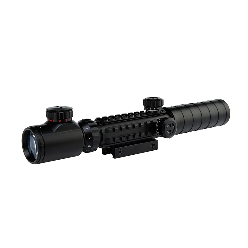 C3-9X32EG областей двойной подсветкой тактический прицел/3-9x32mm матовый черный Сфера