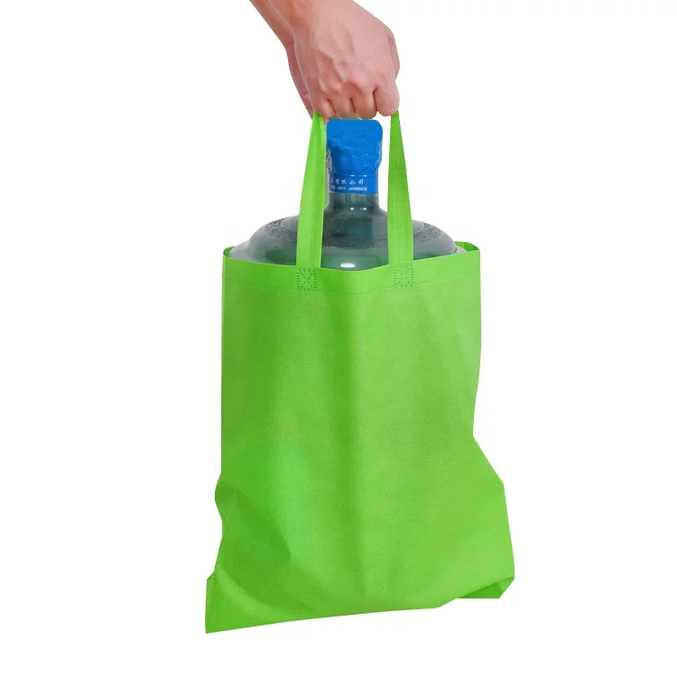 Custom degradable polypropylene heat seal non woven TNT gift bag for shopping