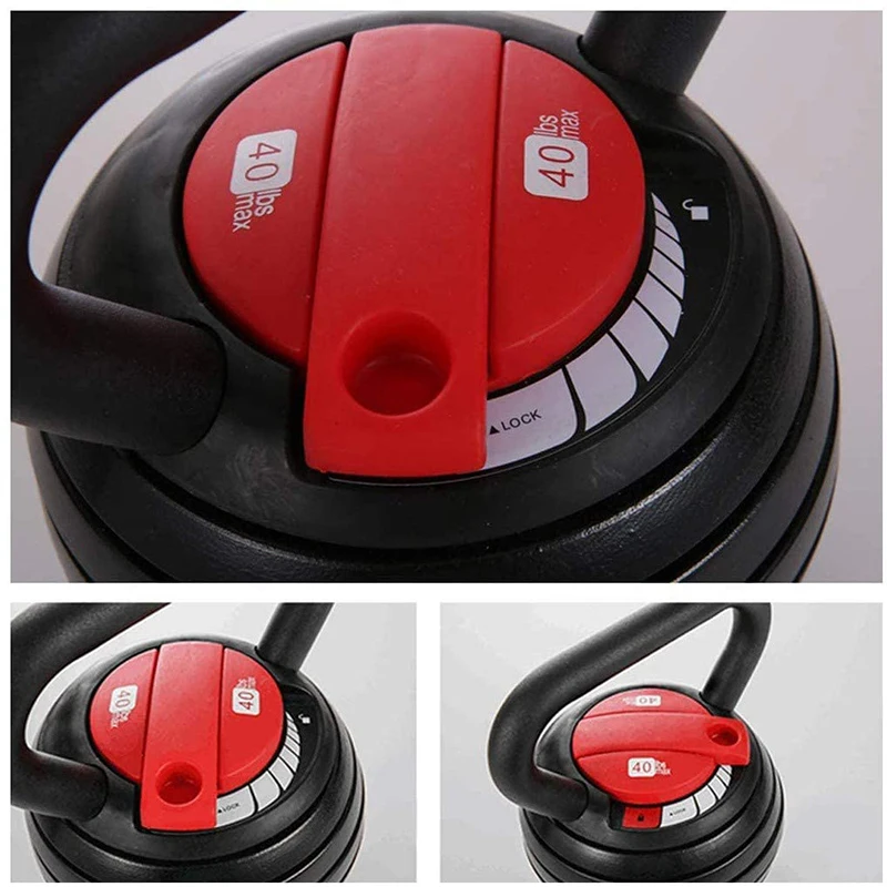 2kg 4kg Free Weighting Fitness Exercise Training Gym Equipment pesa rusa Kettlebell Adjustable Dumbbell Kettlebell Manufacturers